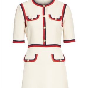 Gucci Ribbon Trim Dress size 44